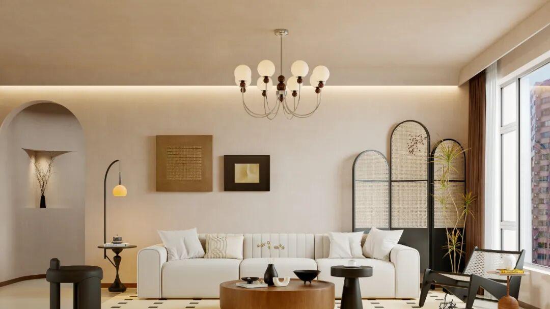 设计作品｜在百郦湾，126㎡中古风家的浪漫叙事！