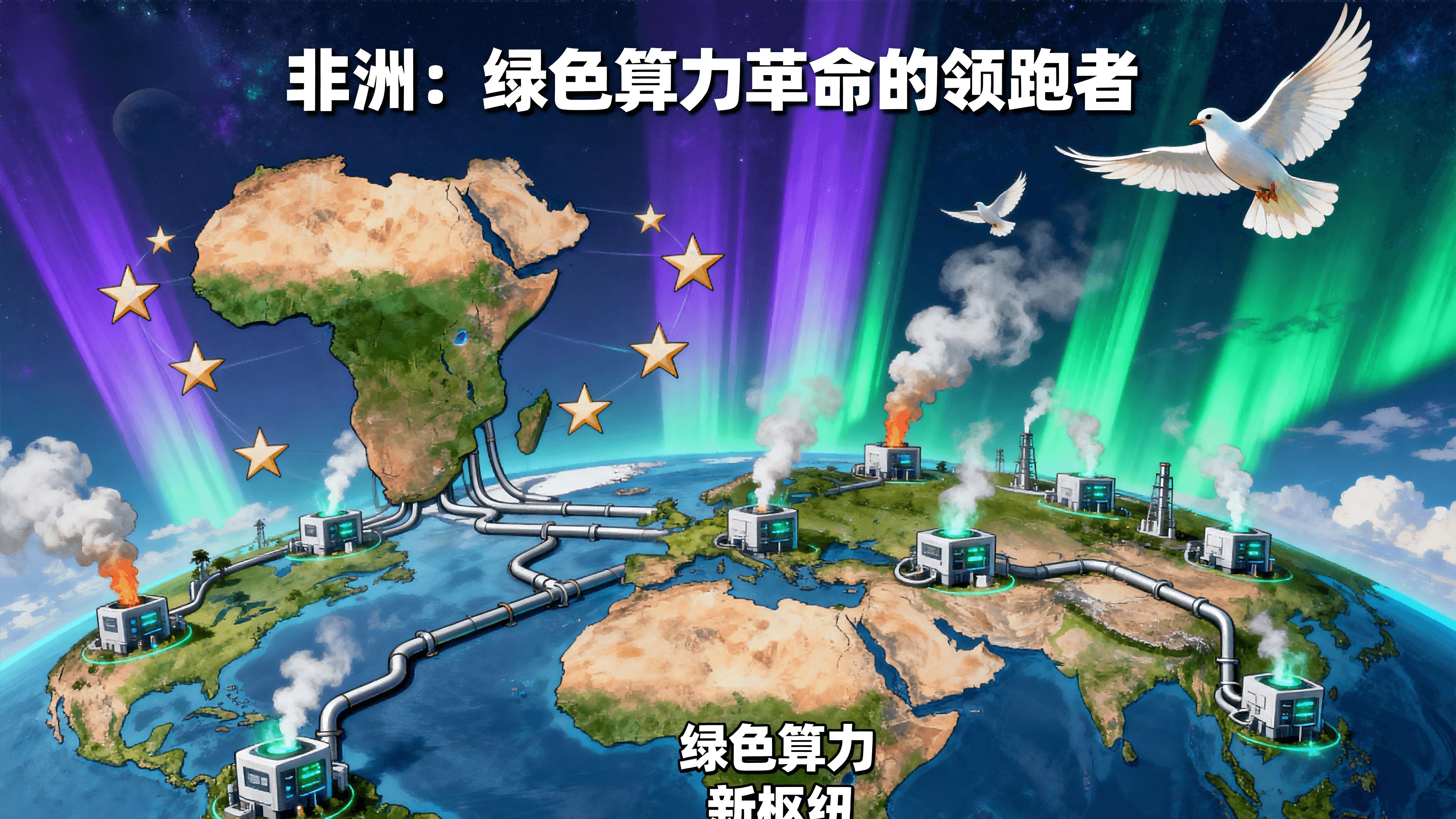 非洲用火山发电做AI震惊世界