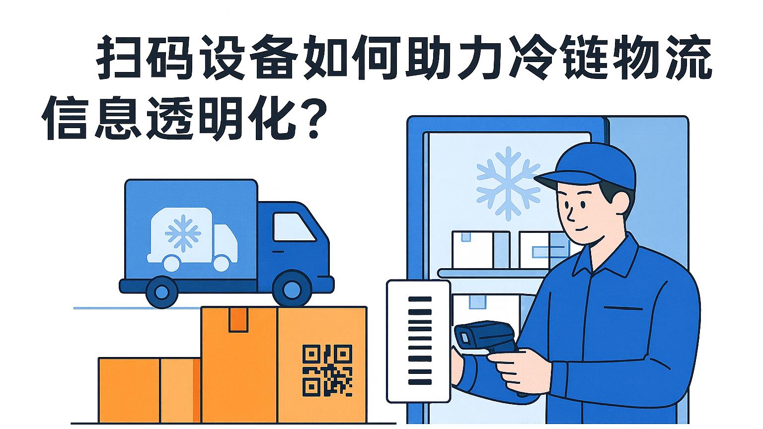 扫码设备如何助力冷链物流信息透明化？