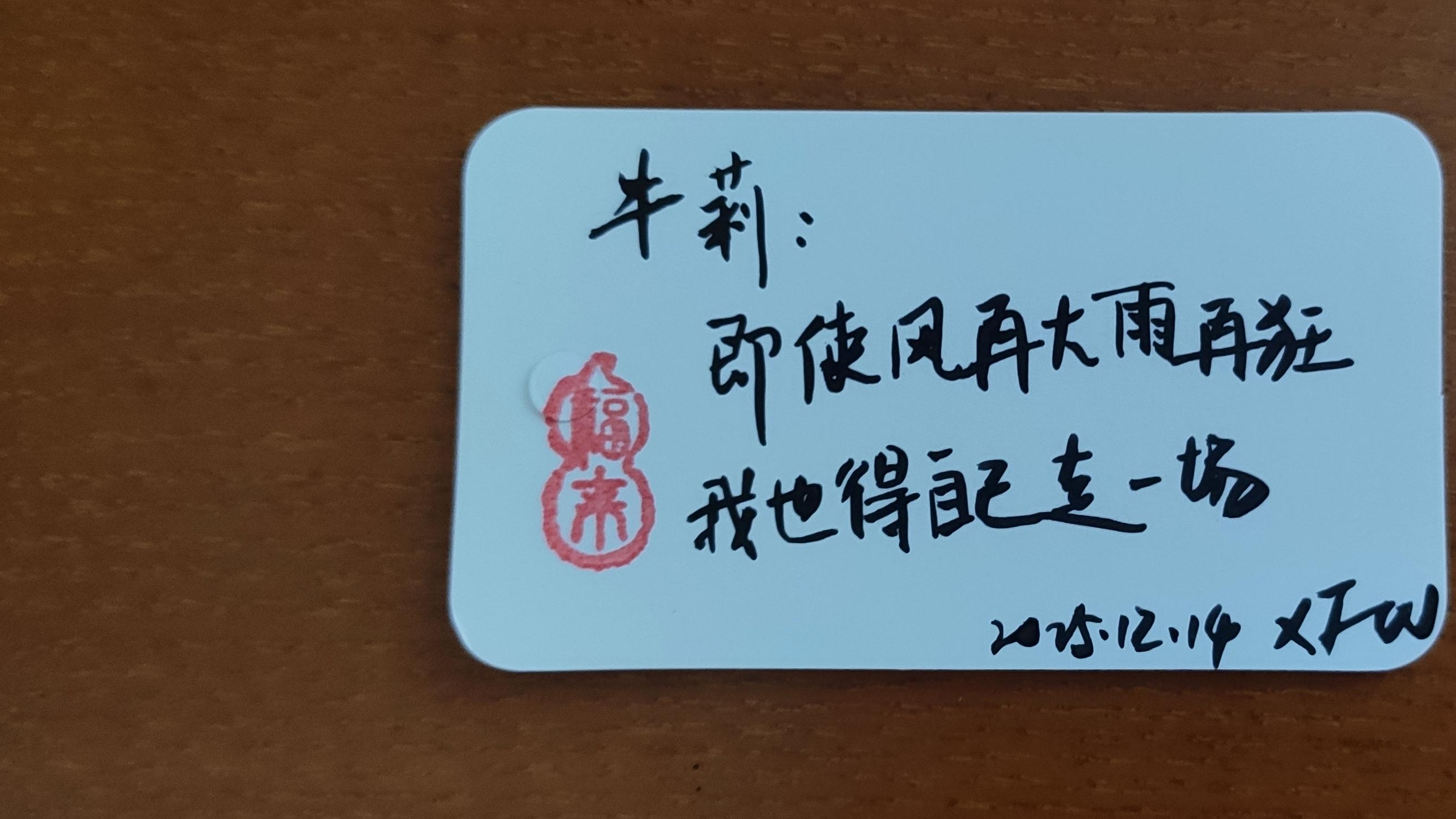 牛莉：我没有所谓的避风港，即使风再大雨再狂，我也得自己走一场