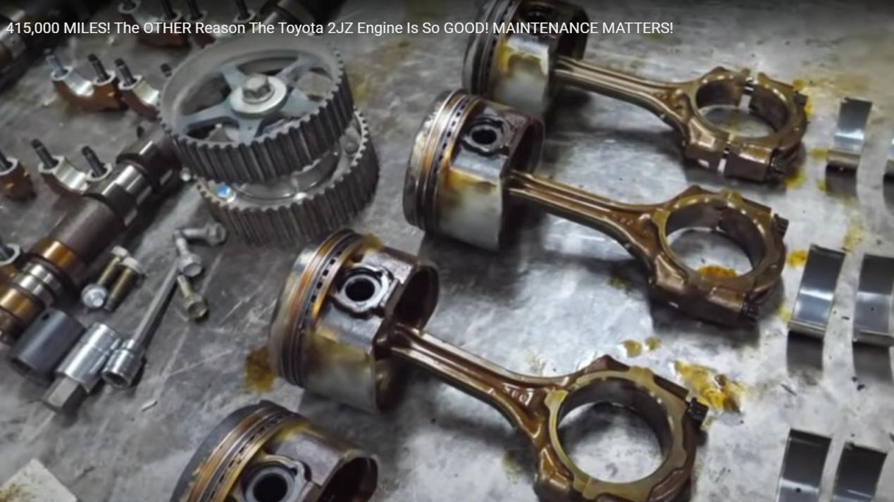 丰田2JZ引擎行驶超过643, 737公里之后会是什么样的状态？
