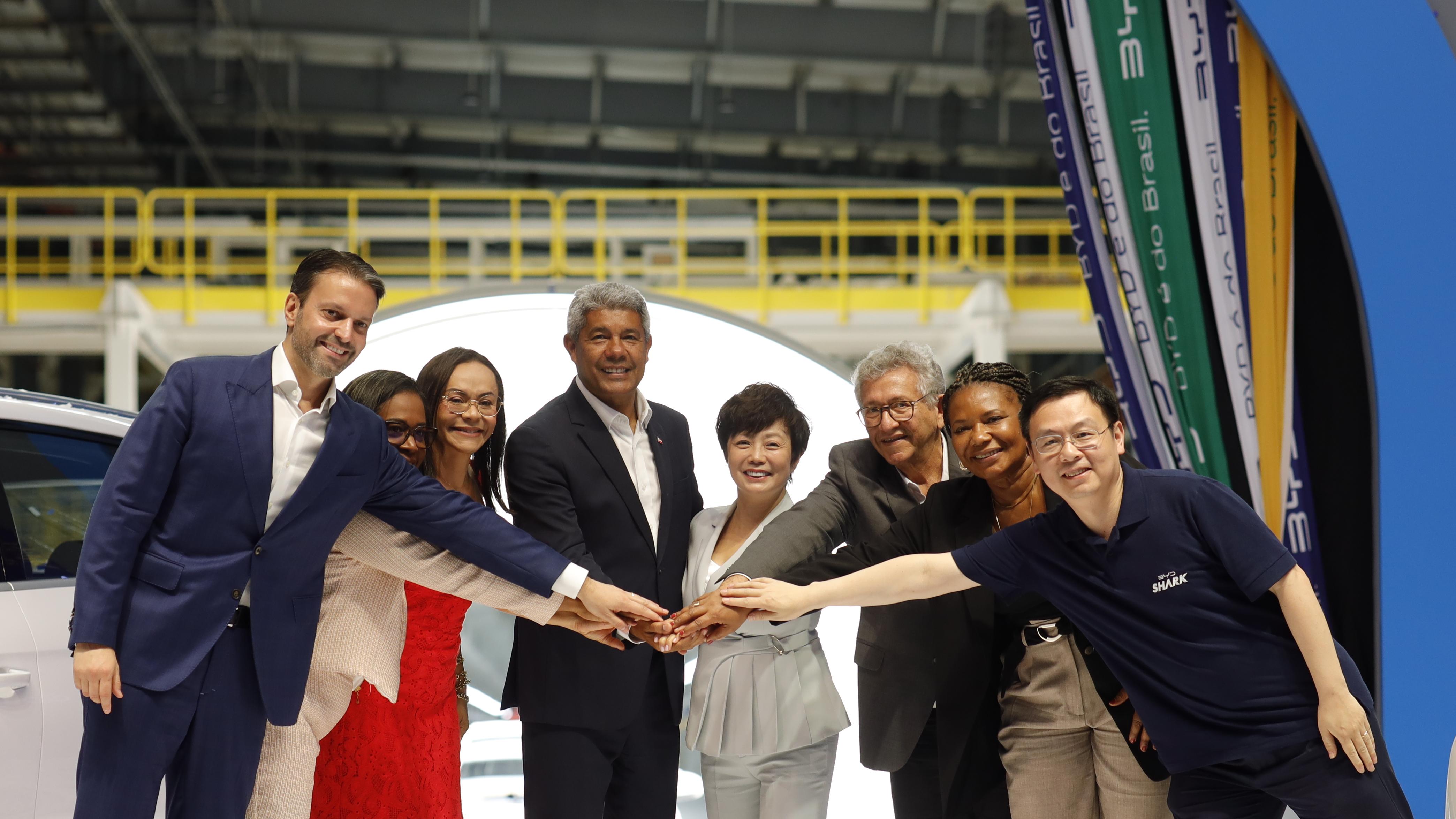 比亚迪巴西工厂首车下线，开启拉美新能源产业新篇章！