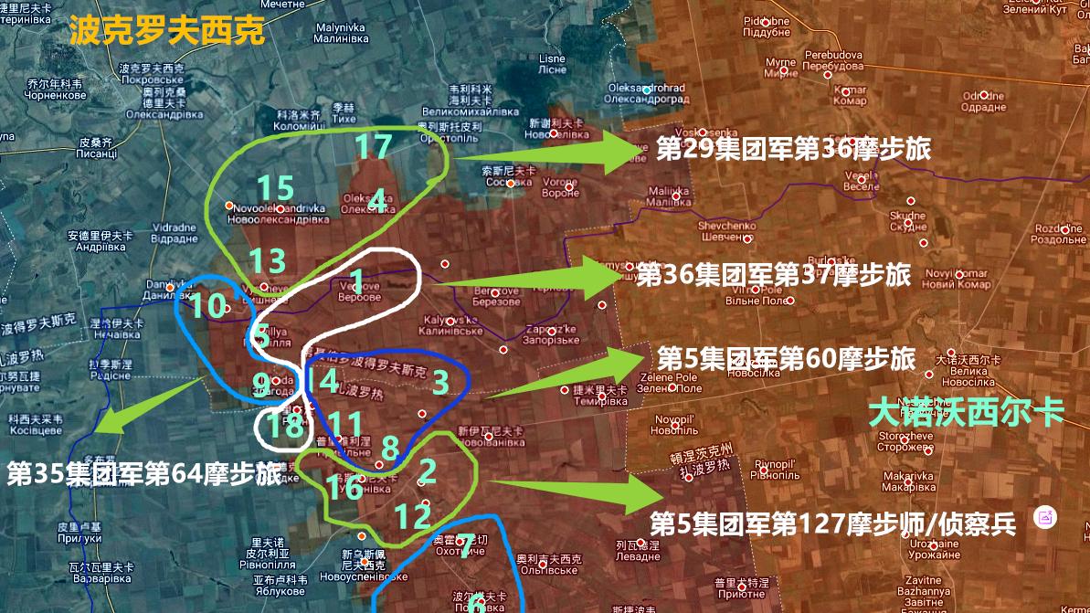 俄军东部集群连占18个村镇，乌军两道防线，已被彻底打崩