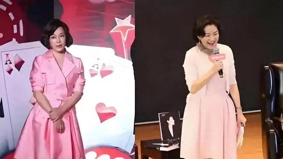 当74岁刘晓庆与79岁李谷一站在一起，终于见识了皮相美与骨相美的差别有多大