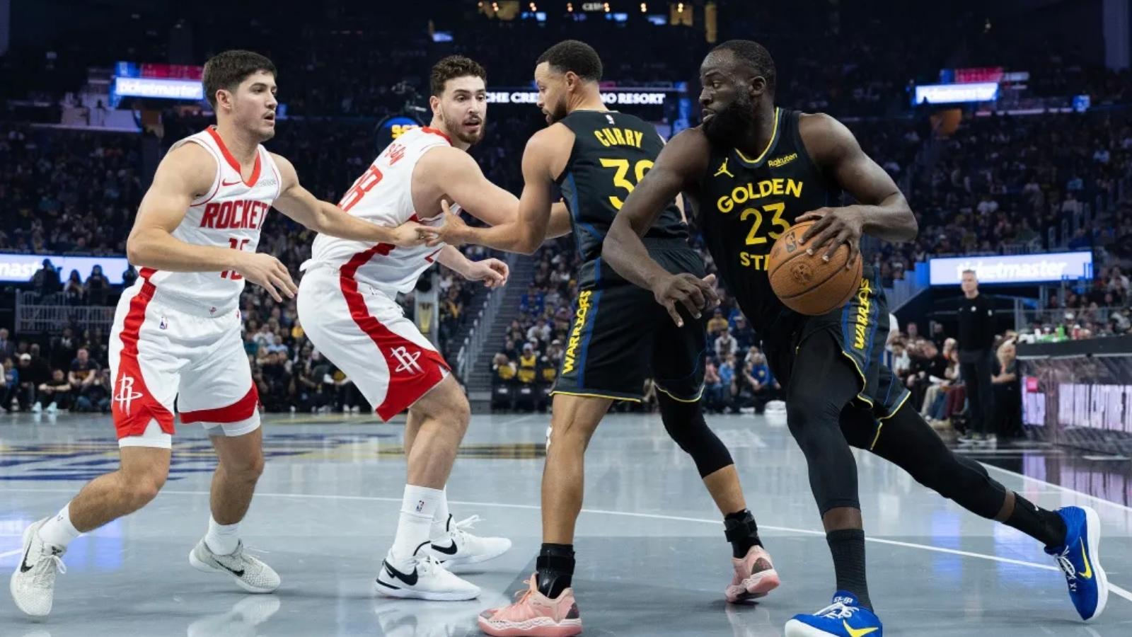 库里伤退，杜兰特缺阵，谢泼德生涯新高，火箭104-100逆转勇士！