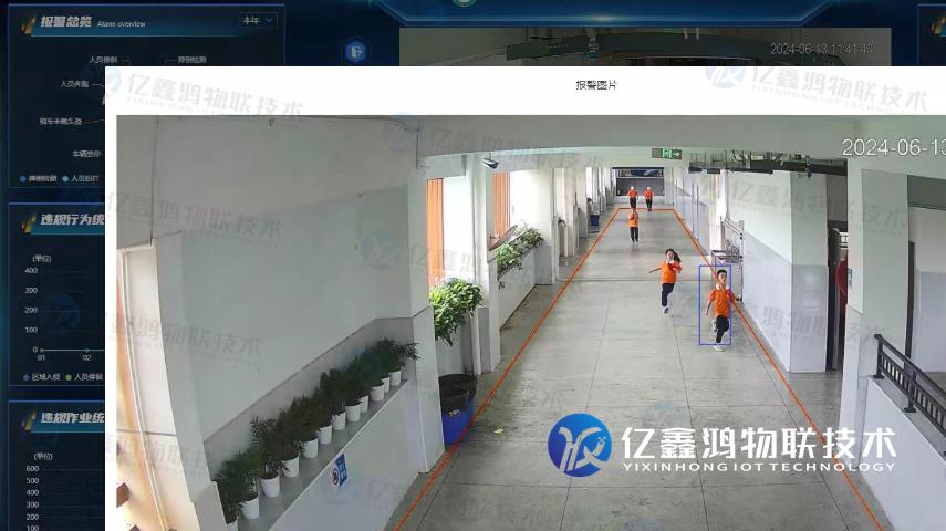 智慧校园打架斗殴检测预警 异常奔跑检测系统