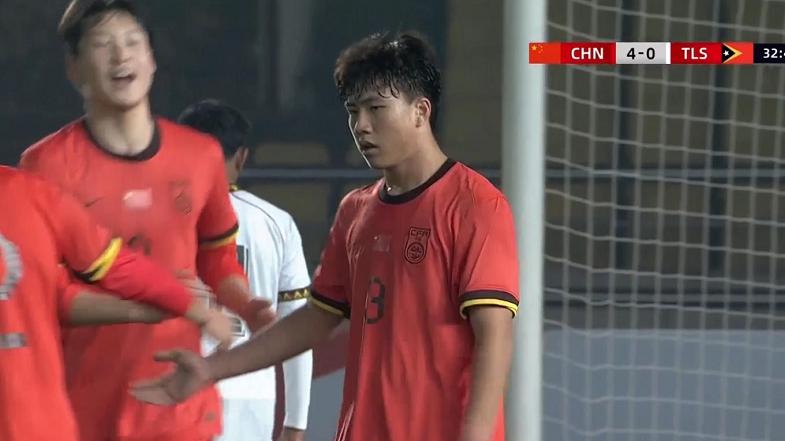 半场6-0！U17国足压着对手打，冲击小组第一