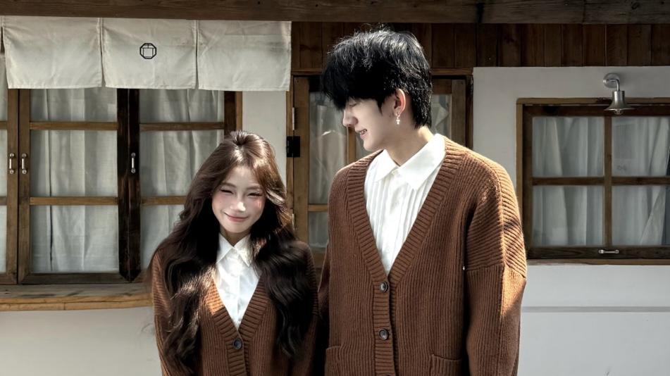 秋冬情侣穿搭，时尚且保暖，穿着一起看《疯狂动物城2》吧