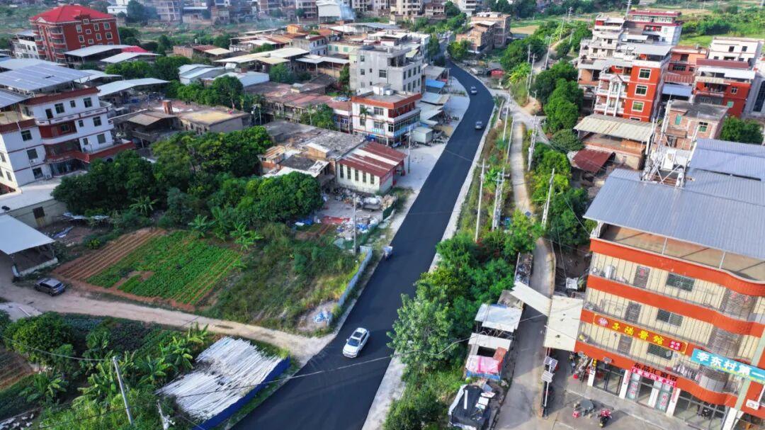 完成“白改黑”！南安美林这两条村道竣工通车！