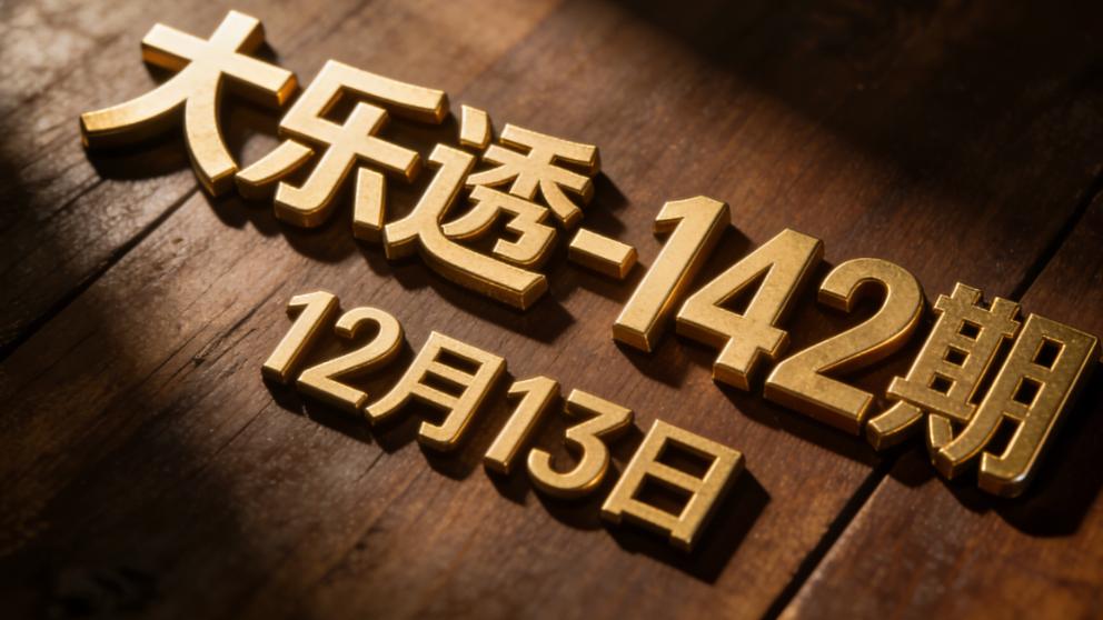 大乐透第2025142期趋势分析与选号参考