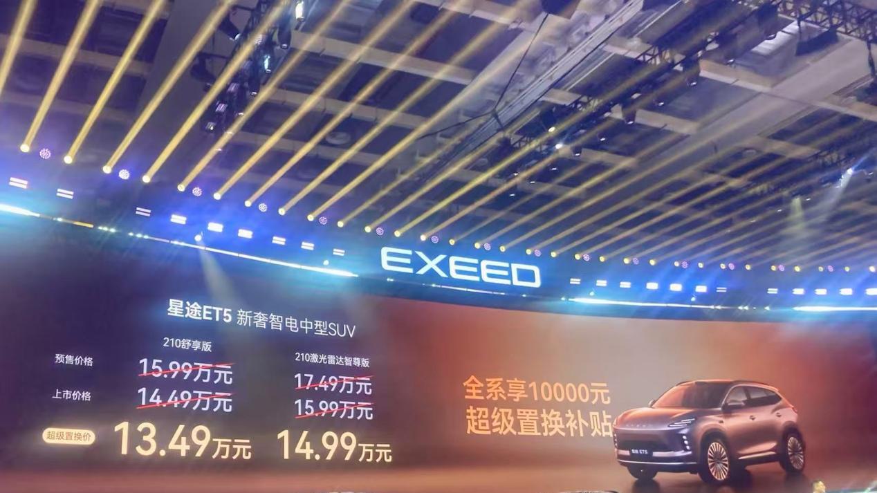 “中国版FSD”猎鹰智驾700上车星途ET5，终身免费