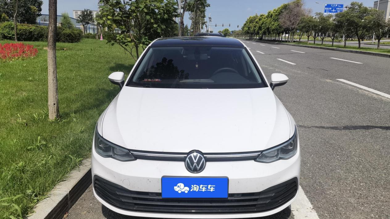 准新车况！2023款大众高尔夫280TSI DSG Pro，一手车仅跑1.58万公里
