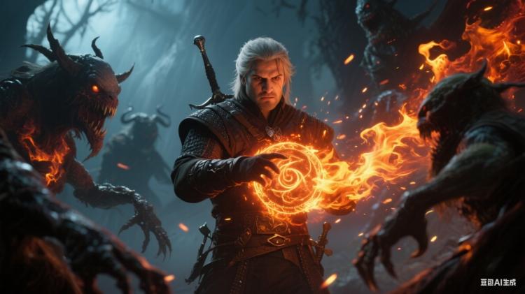 【巫师3狂猎】魔法特效重制MOD：当古老咒语邂逅次世代魔力