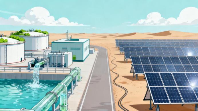 从海水淡化到沙漠光能：山东电建三公司深耕中东绿色能源市场