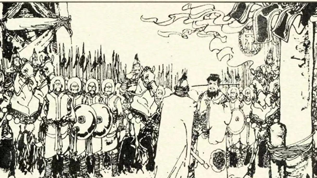 太宗征河东，二丑女相斗，金头马氏完胜鬼面夫人