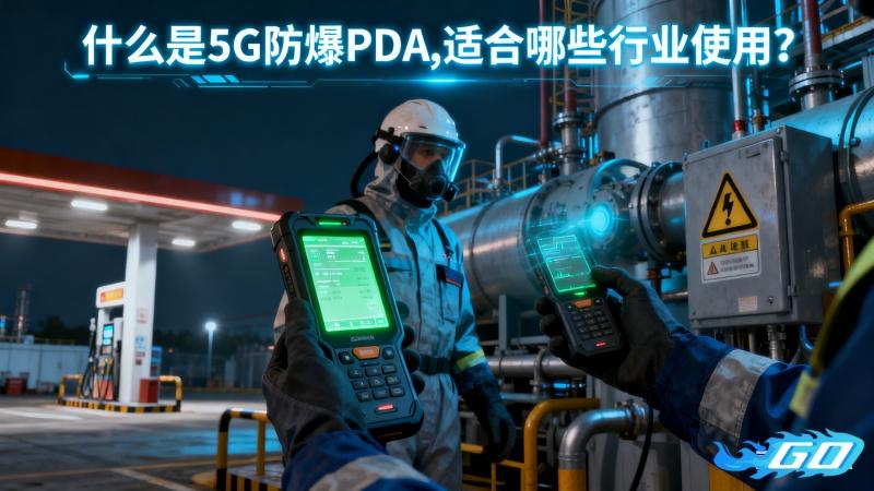 什么是5G防爆PDA, 适合哪些行业使用？