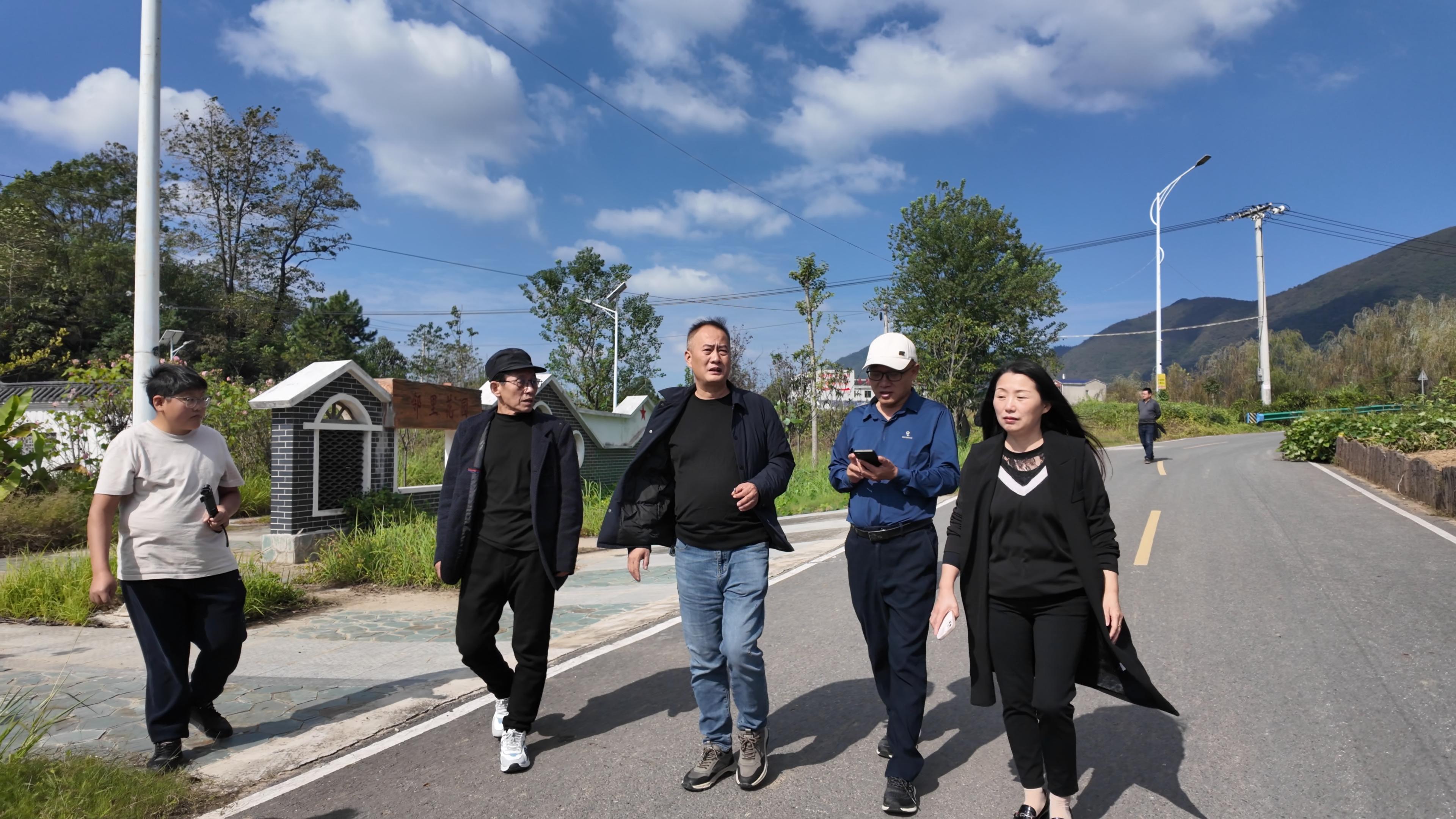名家走读阳新 探寻白沙镇同斗村、平原村乡村振兴故事