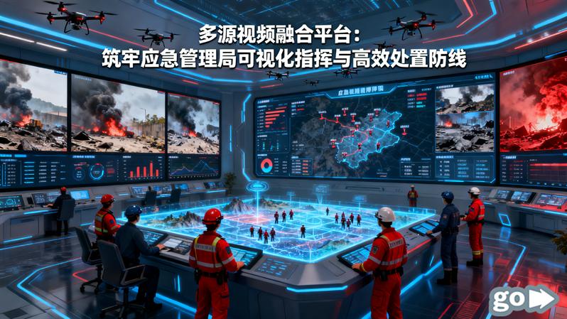 多源视频融合平台：筑牢应急管理局可视化指挥与高效处置防线