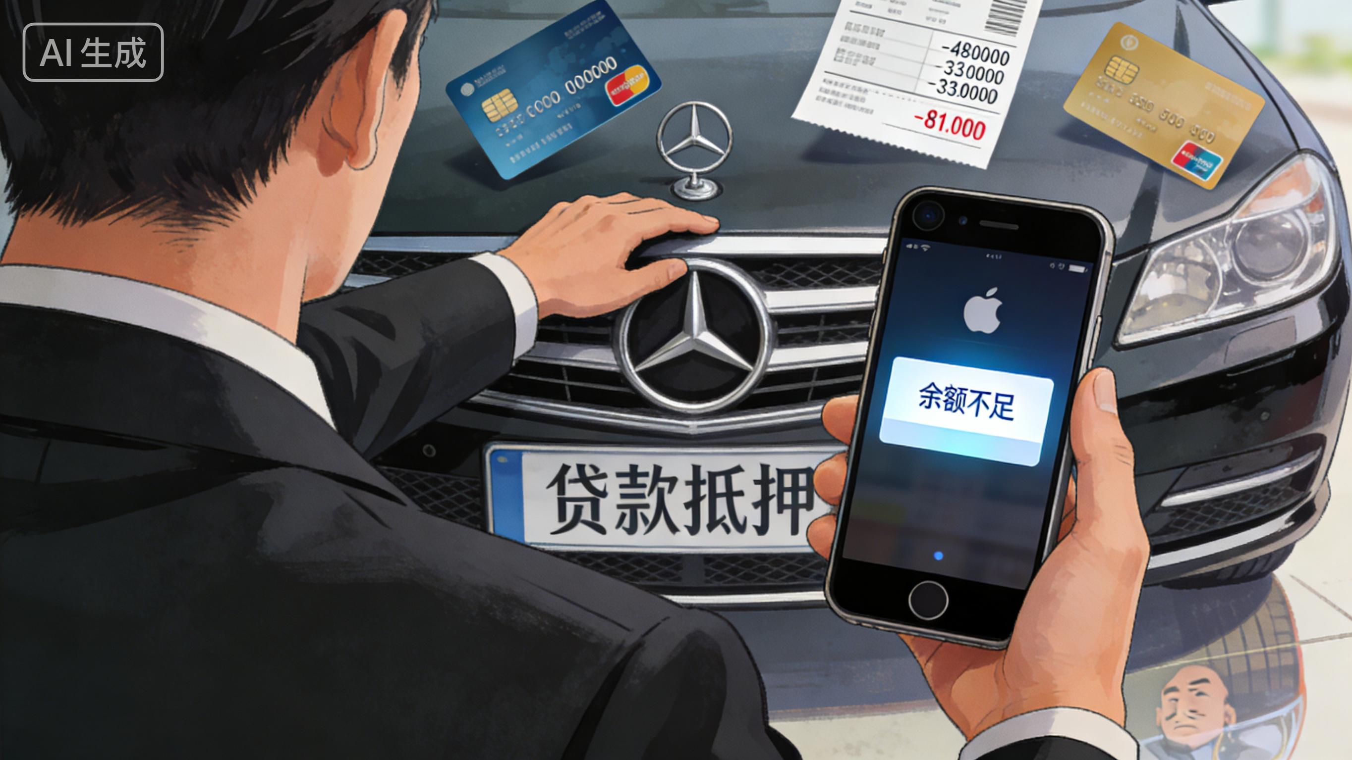 信用卡套 48 万网贷 33 万，请客吃饭，600 块钱我垫付