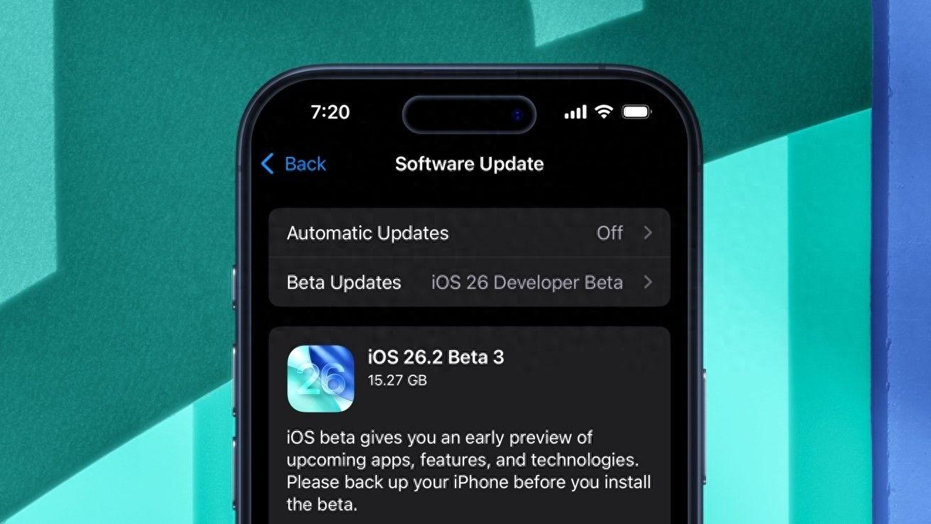 iOS 26.2 Beta3来啦！这次新功能还不少
