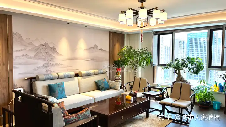 兰州文庭雅苑178平米现代新中式