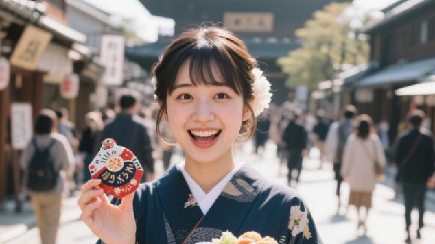 日本姑娘来旅游，竟对这两样东西情有独钟