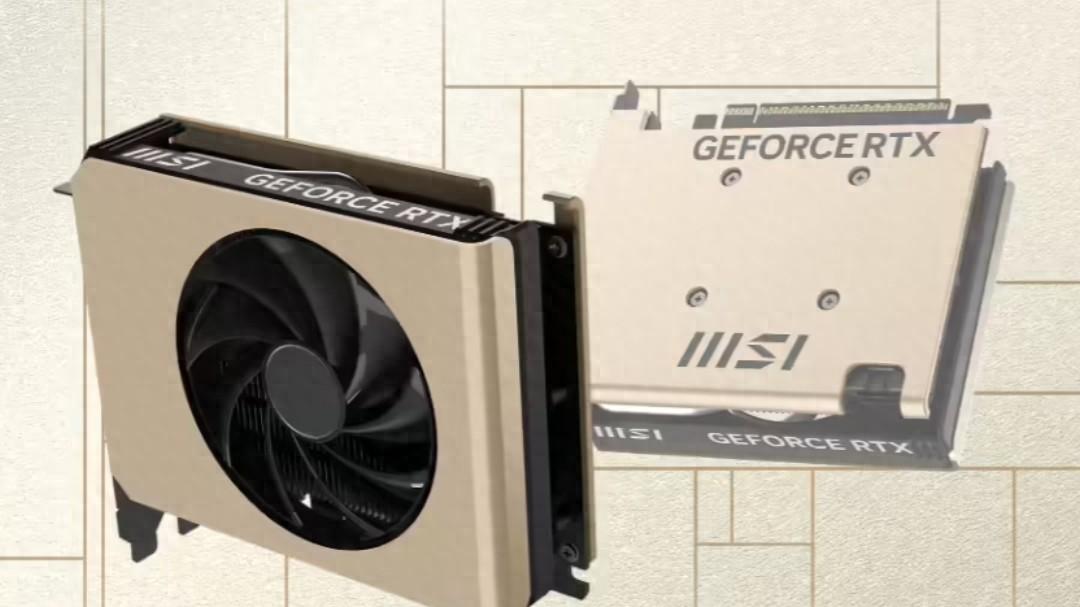 长度仅147mm，微星RTX 5050“硬派师”ITX单风扇短显卡公布