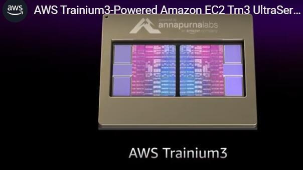 挑战谷歌英伟达！亚马逊新款AI芯片上市