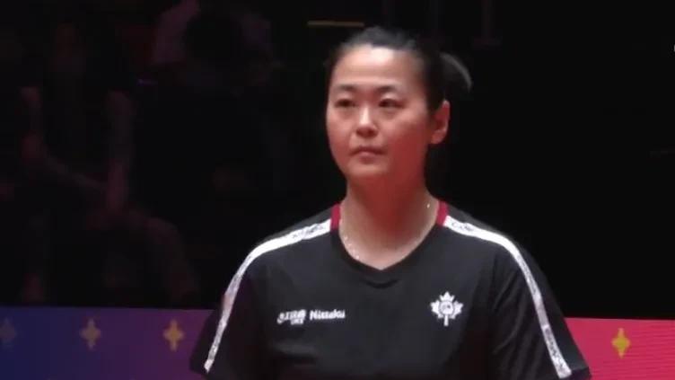 孙颖莎4比0横扫加拿大张默