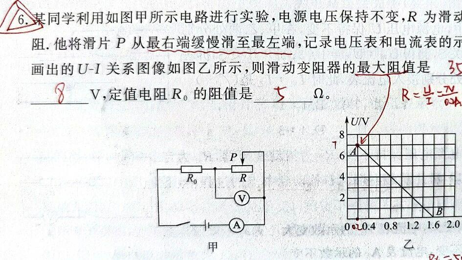 九年级物理期中必考！中考常考！一招破解“I-U图像题”