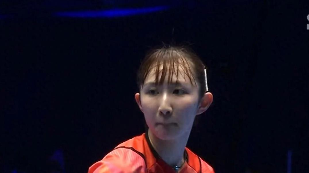 乒乓亚洲杯：早田希娜逆转胜，决胜局11-1
