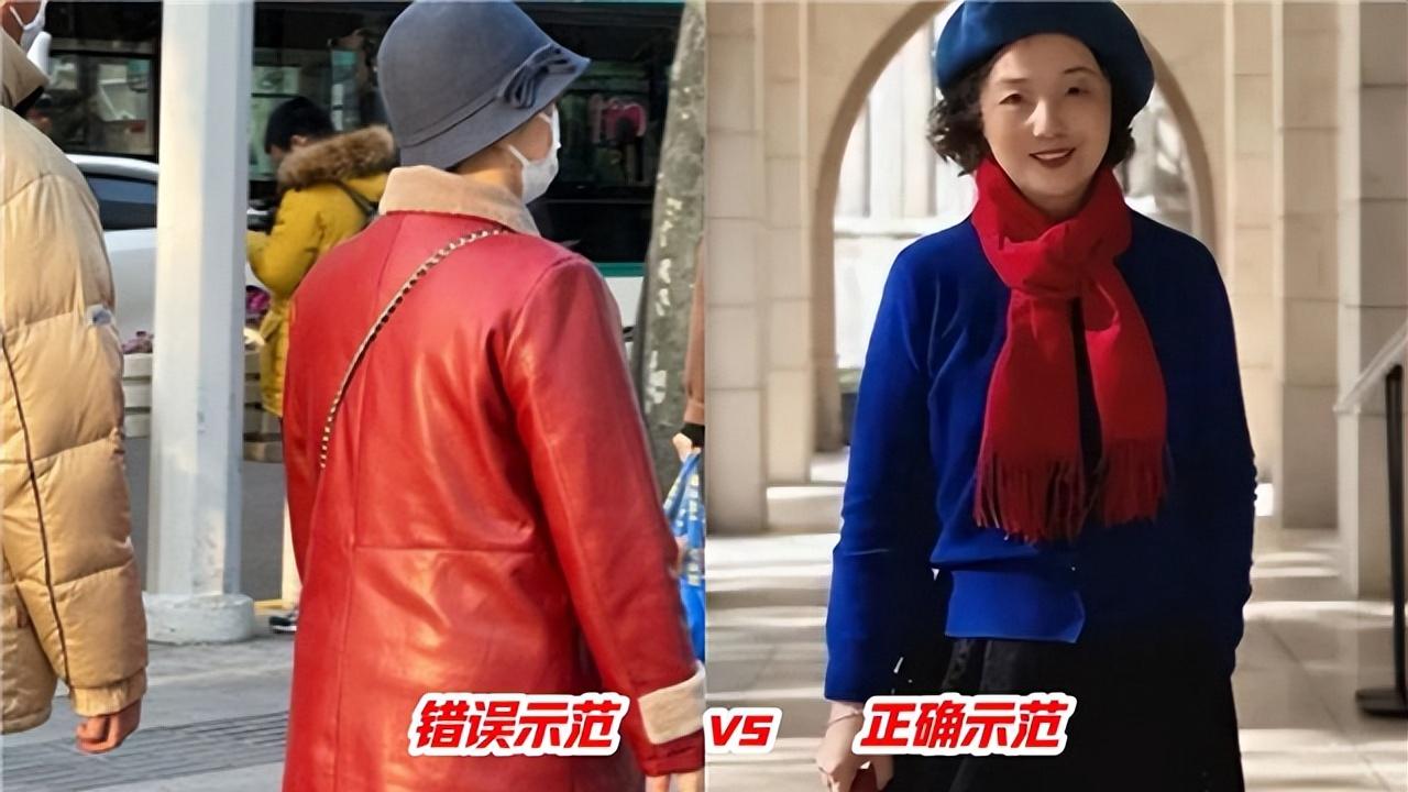 女人上了年纪后，还是穿打底裤最显瘦保暖，记住：4穿4不穿更时髦