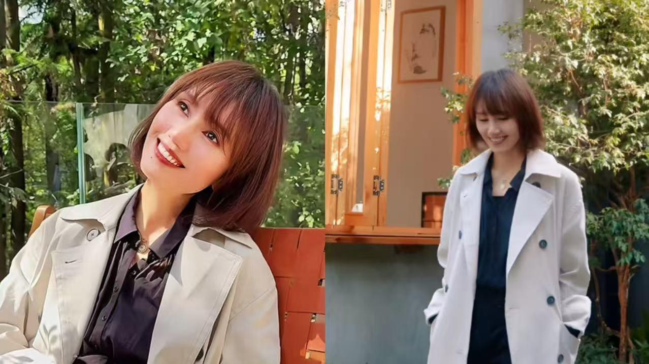 袁泉才是极简风穿搭标杆：基础款+配色干净，秋冬照穿高级感拉满