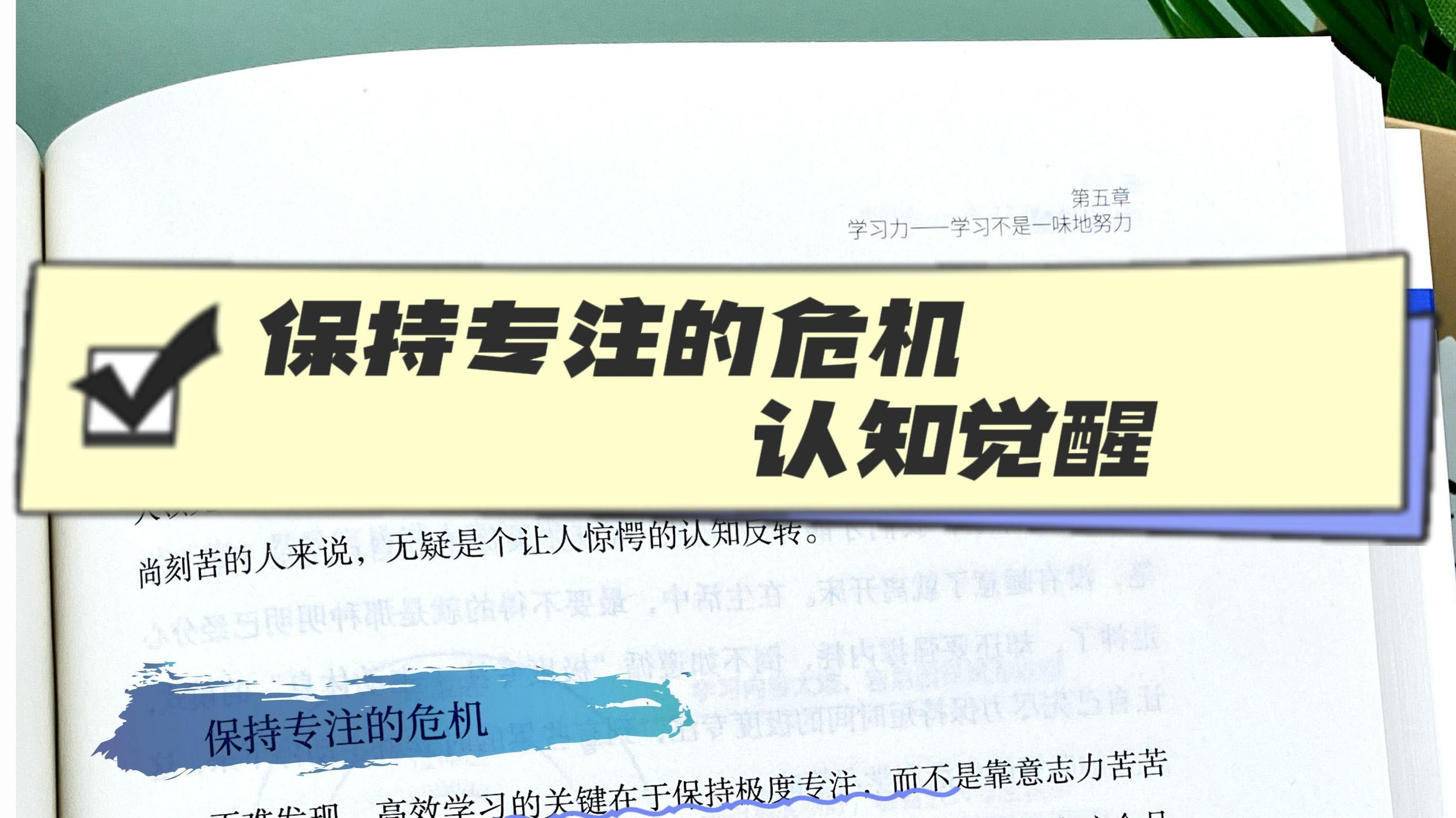保持专注的危机-周岭认知觉醒