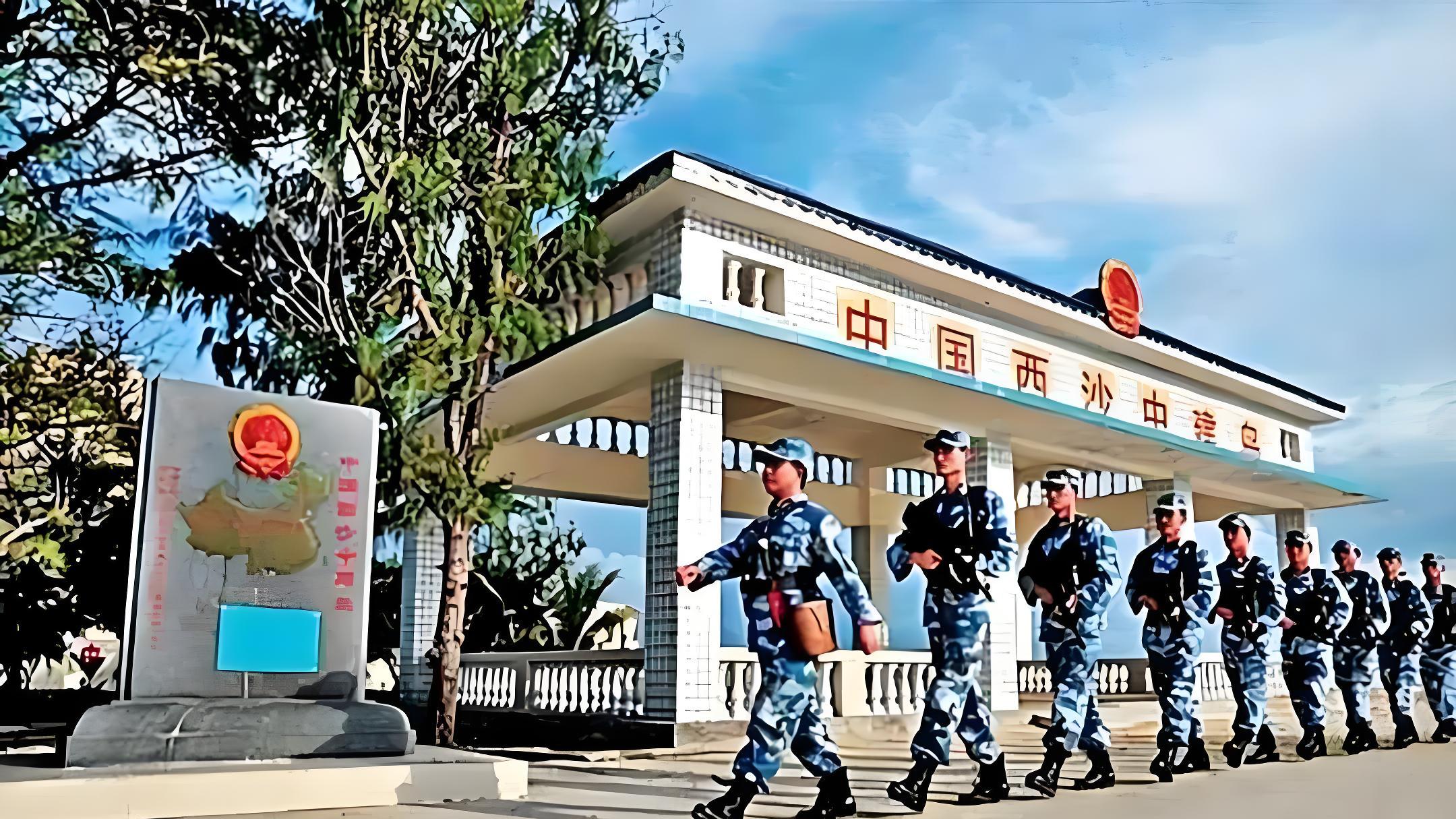 ​菲律宾在南海闹事时，中方来了一招声东击西，突然加速建设中建岛