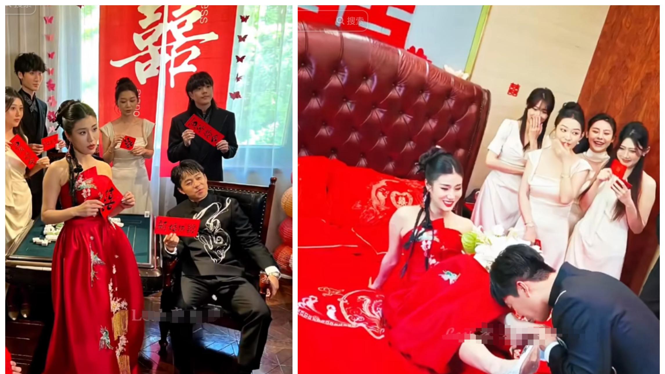 德云社张九龄结婚，伴郎团亮相，圈外新娘超美接亲趣事多