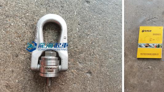 半导体精密零件吊装，为何选卢森堡SS.DSR不锈钢旋转吊环？