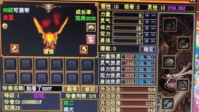 天龙怀旧服第一九黎妖虎，价值88888元？盘点全服极品九黎妖虎！