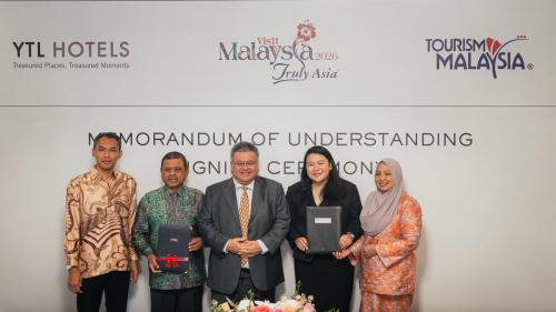 马来西亚喜迎全球宾客：马来西亚旅游局与杨忠礼酒店集团携手助力2026马来西亚旅游年