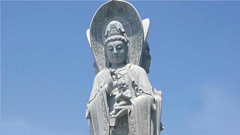 户外石雕观音站像为何成为主流？