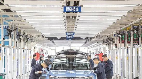 楚能接手威马湖北工厂