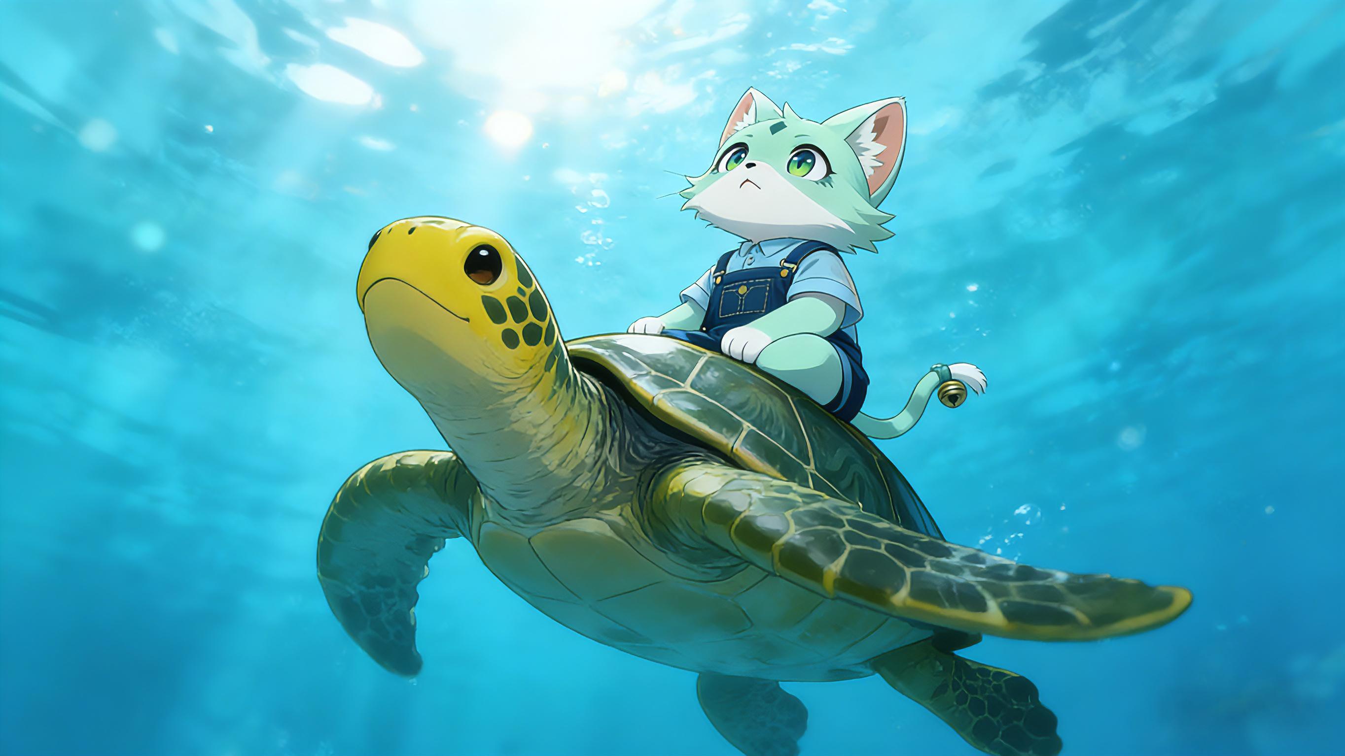 海风捎来的治愈小确幸😂 福运猫森泽愿你烦心事随波飘远，生活慢享欢乐～