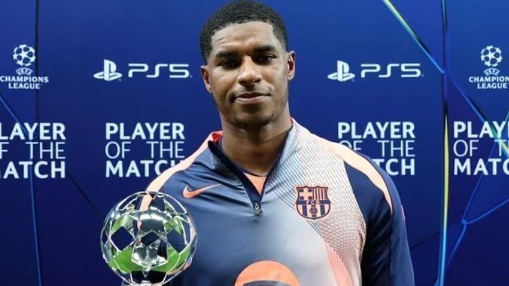 10分钟2球！拉什福德巴萨生涯欧冠首秀封神，成为梅西之后第二人