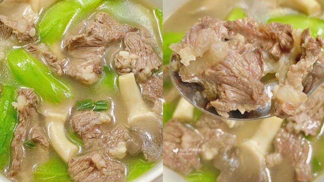 牛肉丝瓜汤：清甜鲜美，营养滋补家常汤品
