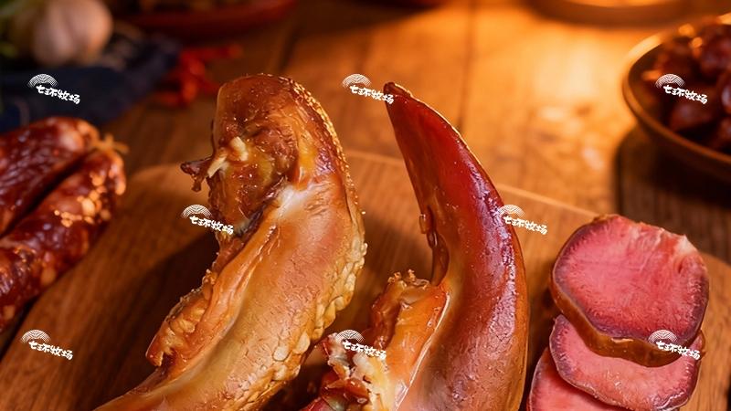 一口入魂的古法腊猪舌！鲜香韧，这才是老底子的年味