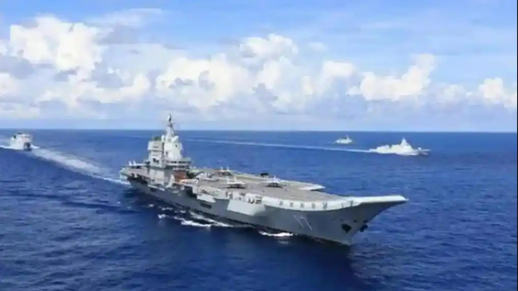 急眼了！美军四星上将惊叹，中国造舰速度太猛，第一岛链优势不保