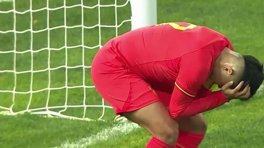 中国U22男足盐城首秀哑火！0-0闷平乌兹别克，全场射门皆偏