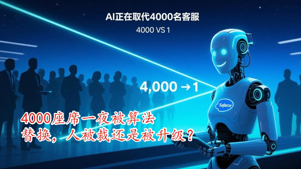 ​  4000座席一夜被算法替换 人被裁还是被升级？