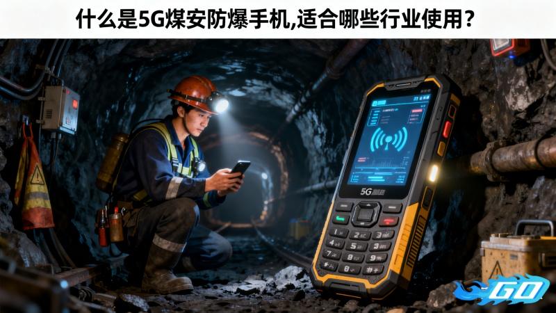 什么是5G煤安防爆手机, 适合哪些行业使用？