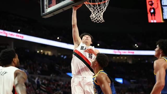 场均2分1篮板，杨瀚森出场顺位靠后 中锋受伤也没机会 与开拓者不搭